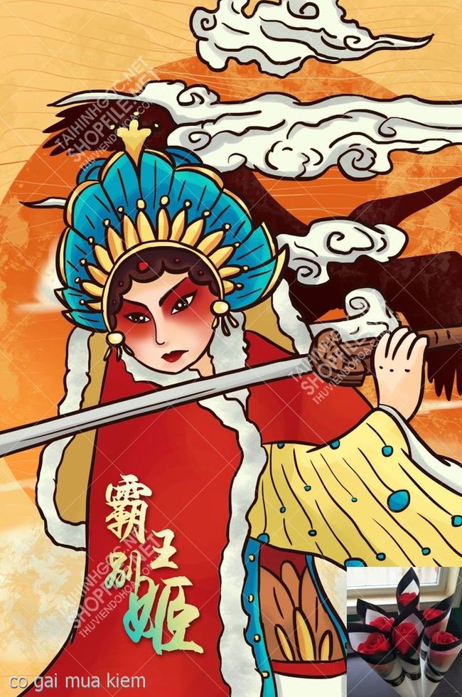 co gai mua kiem